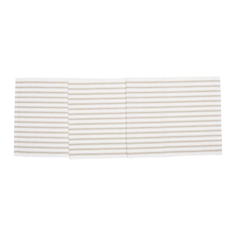 Ticking Stripe Runner