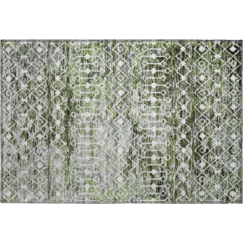 Premium Washable Super Soft Boho Trellis Mayfield Rug