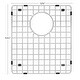 preview thumbnail 2 of 1, Karran Stainless Steel Bottom Grid 12-3/4" x 14-1/2" fits QT-720/QU-720