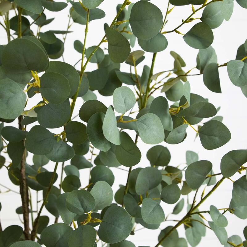 7' Artificial Greco Eucalyptus Tree - Green