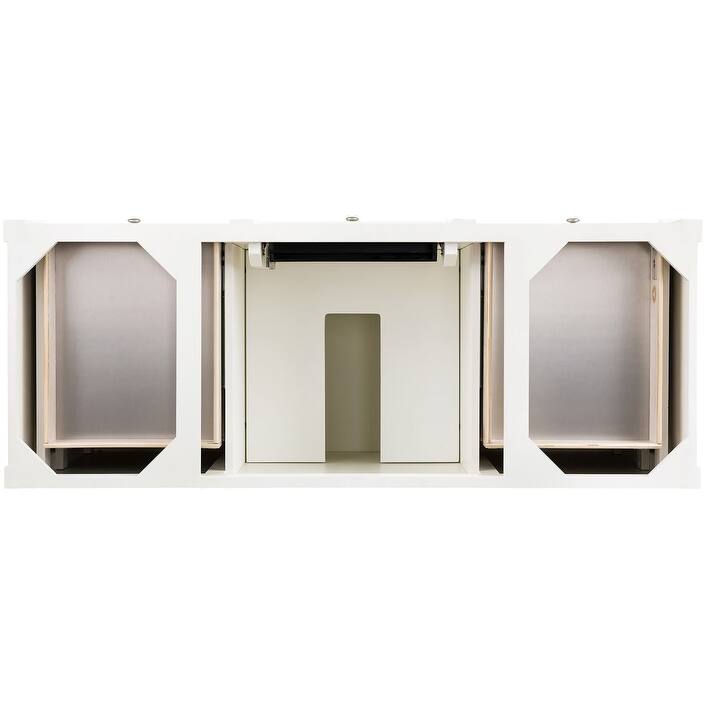 James Martin Vanities 650-V60S-FENC Brittany 60" Free Standing Single