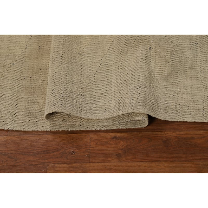 Nomad Kilim Oriental Vintage Area Rug Wool Carpet - 4'9"x 6'5"