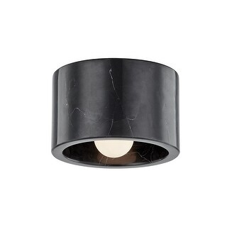 Carbon Loft Nordquist 1-light Polished Nickel Flush Mount or Wall Sconce