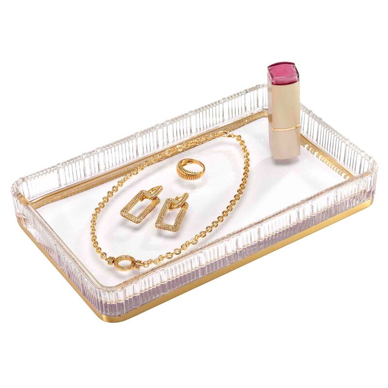 Nicole Miller Louise Tray - Clear