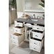 preview thumbnail 22 of 37, James Martin Vanities Bristol 48" Single Vanity, Bright White