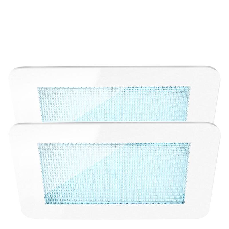 Mr Steam CHROMAXDUO Therapy Chroma Light with 12.62 in. LED Clusters - White