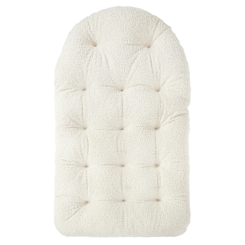 Sorra Home Indoor Soft-Textured Egg Chair Replacement Cushion (Cushion Only)