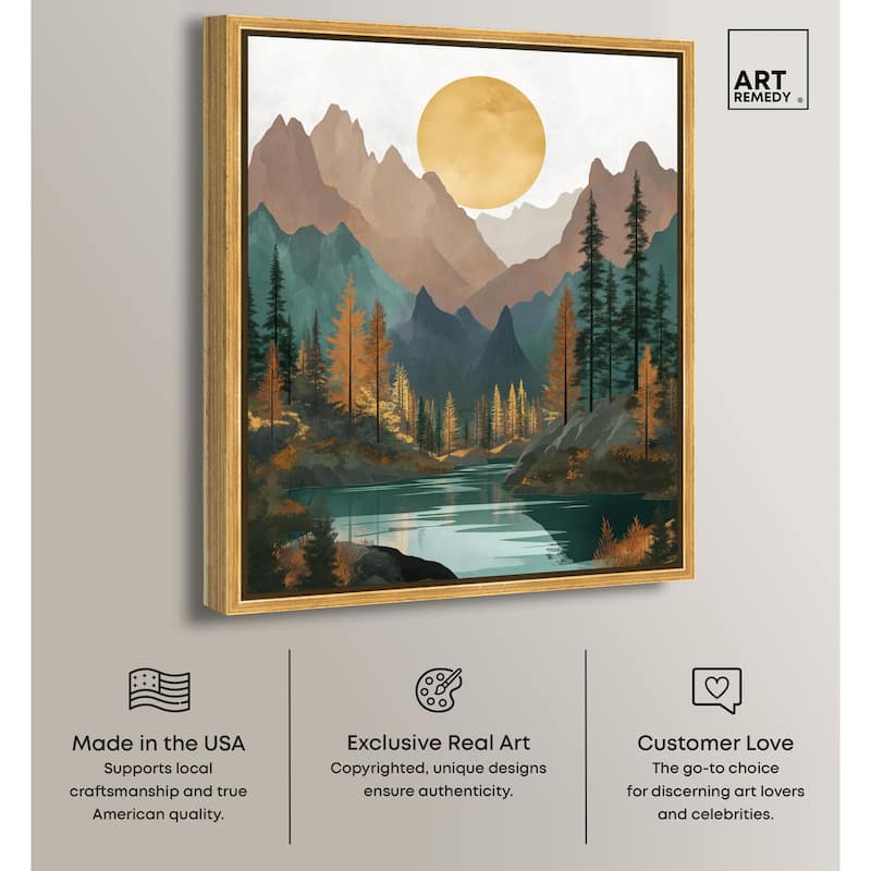Secrets of the Lake II Canvas by Art Remedy