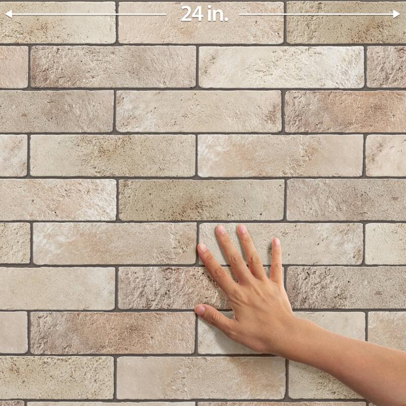 Merola Tile Arches Brick Cotto 2-1/2" x 9-7/8" Ceramic Wall Tile