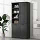 preview thumbnail 6 of 75, GDFStudio - Elijah Tall Bathroom Cabinet with Tilt-Out Laundry Hampers and Adjustable Shelves