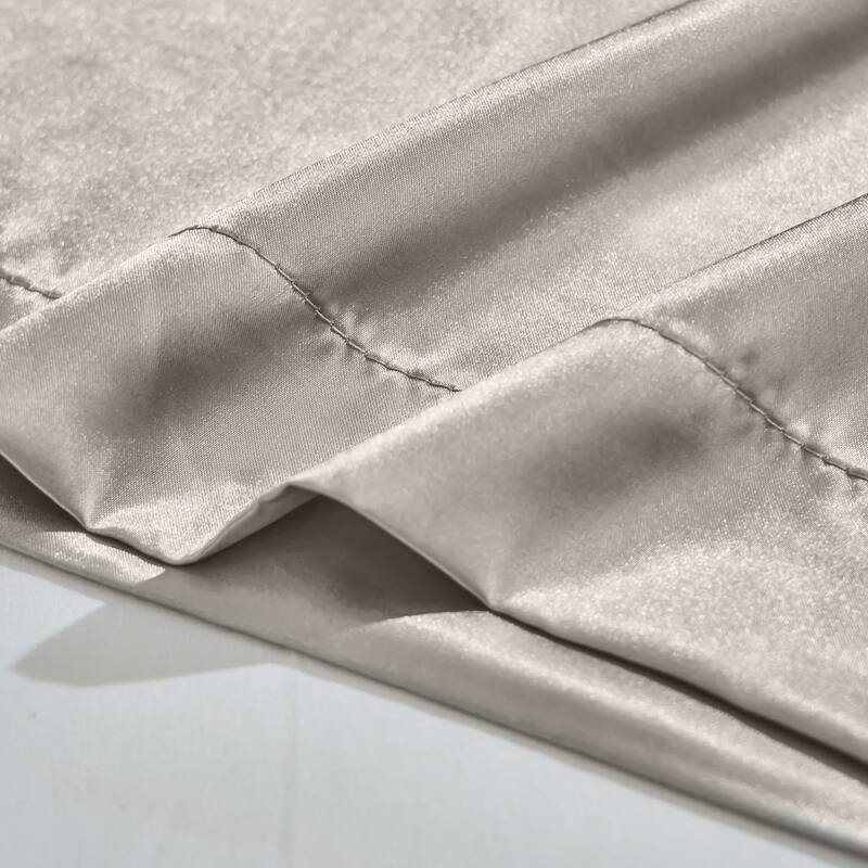 2 Pack Satin Pillowcase Silky Pillow Cases Set