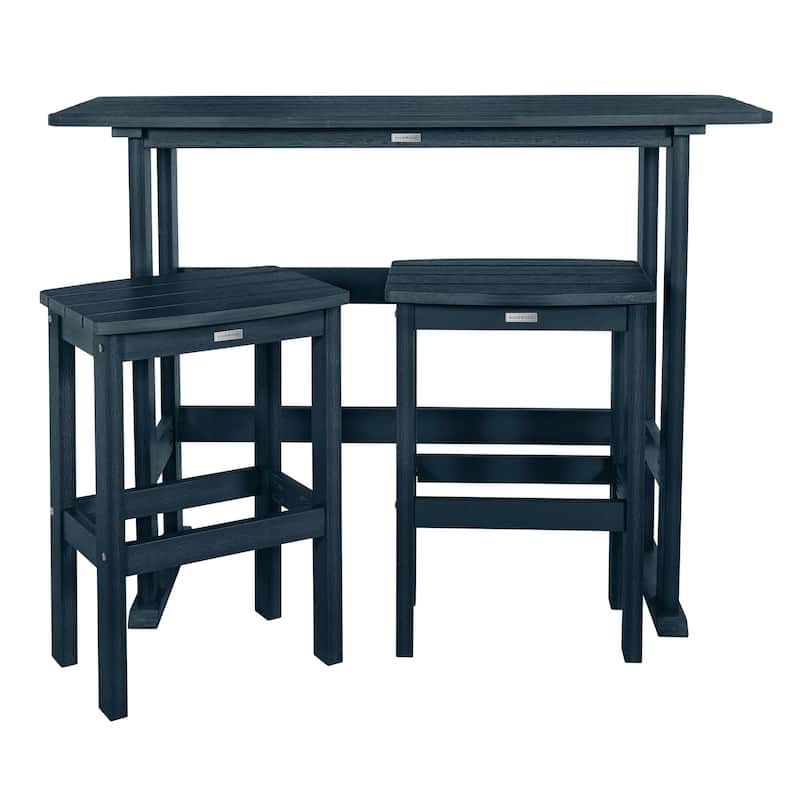 Lehigh 3-piece Outdoor Balcony Set - Bar-height
