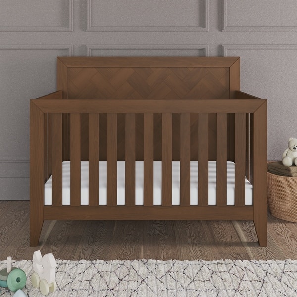 slide 2 of 21, Child Craft Kieran 4-in-1 Convertible Crib Toasted Chestnut