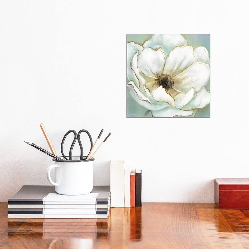 iCanvas "Soft Teal Splendor" by Carol Robinson Canvas Print - 12x12x0.75
