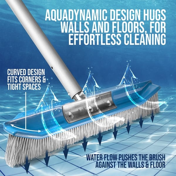 Wall And Floor Pool Brush Stingray 18