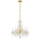 preview thumbnail 8 of 9, Crystorama Lighting Group Maria Theresa 5 Light 20" Wide Chandelier