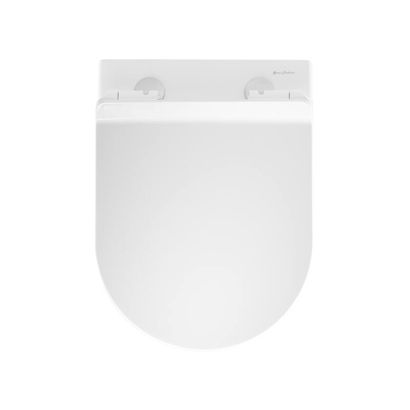 Monaco Wall-Hung Round Compact Toilet Bowl