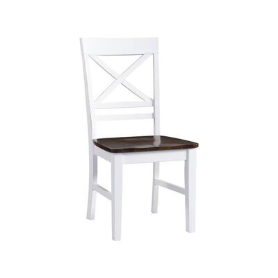 Picket House Furnishings Bedford White Side Chairs Only (Set of 2)
