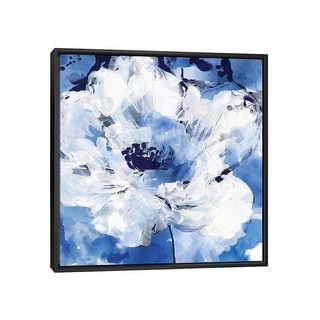 iCanvas "Little Blue II" by Eva Watts Framed Canvas Print