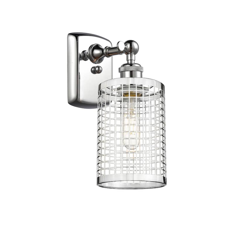 Innovations Lighting 516-1W-13-5 Nestbrook Sconce Nestbrook 13" Tall - Polished Chrome