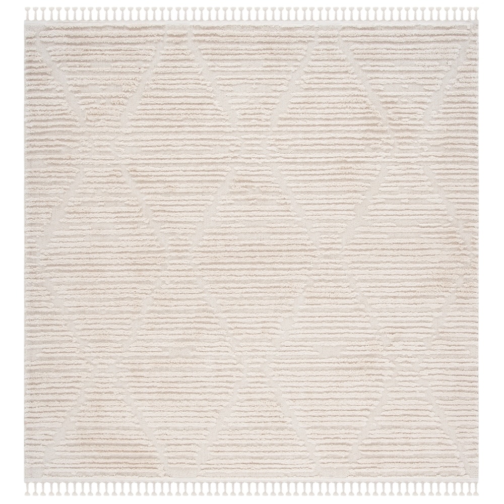 SAFAVIEH Marrakech Moroccan Esperanza Boho Braided Tassel Area Rug