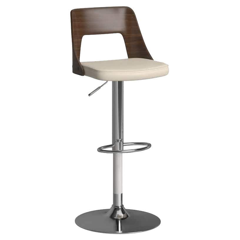 Carson Carrington Paula Mid-century Modern Swivel Adjustable Bar Stool