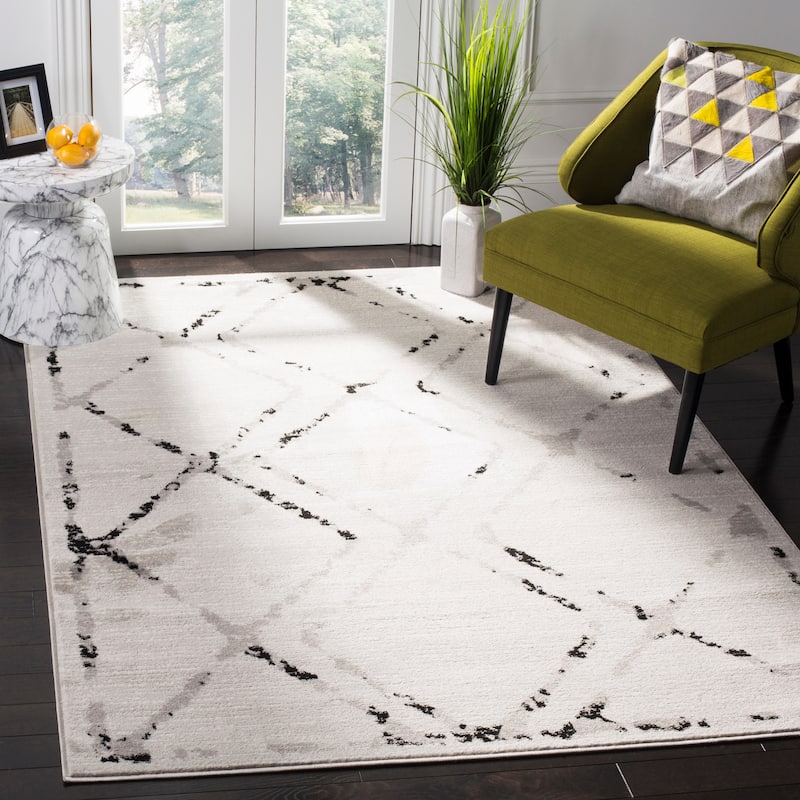SAFAVIEH Skyler Asimina Modern Rug - 4' x 6' - Ivory/Grey