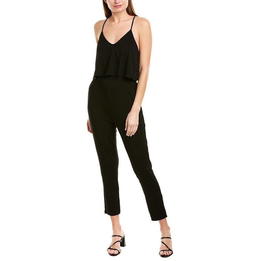 bb dakota one and done racerback jumpsuit