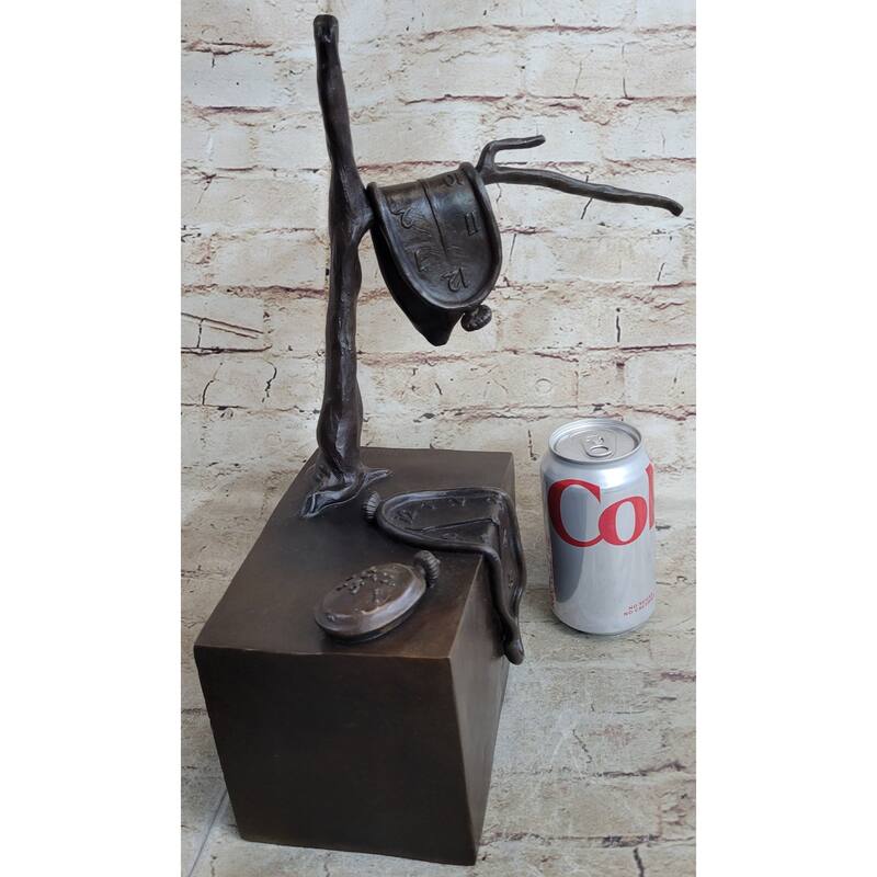 Persistence Of Memory By Salvador Dali Bronze Modern Art Sculpture Figure Statue