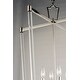 preview thumbnail 3 of 2, Lucent 8-light 21.25" Wide Steel Pendant - Polished Nickel