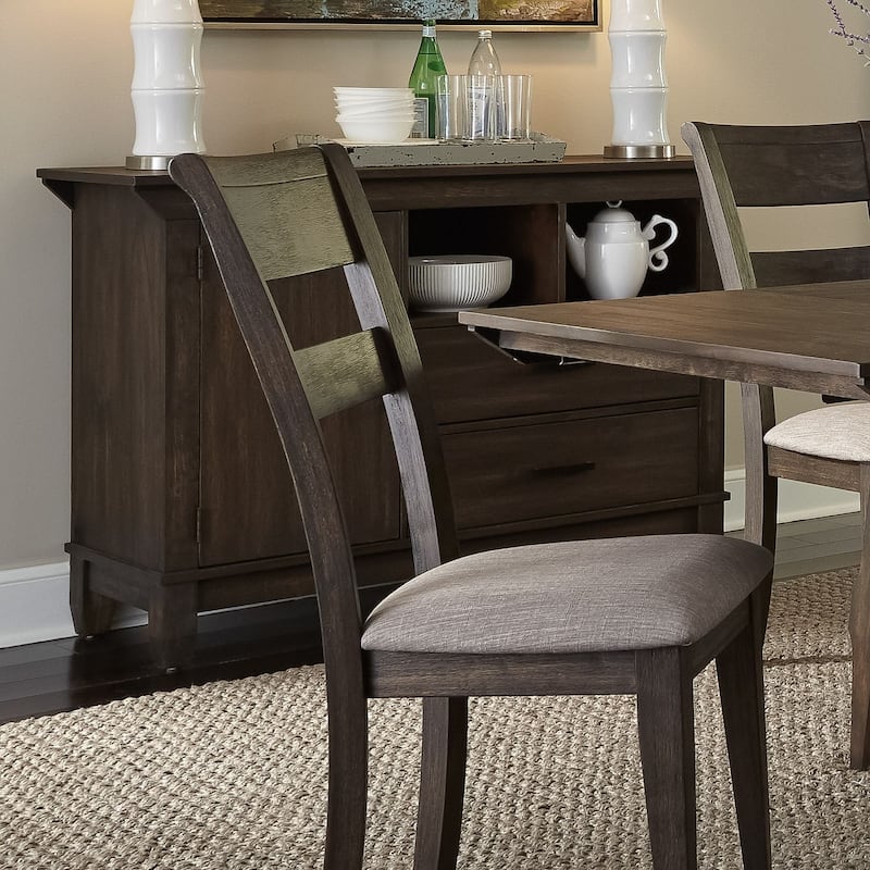 Double Bridge Dark Chestnut Sideboard - Chestnut