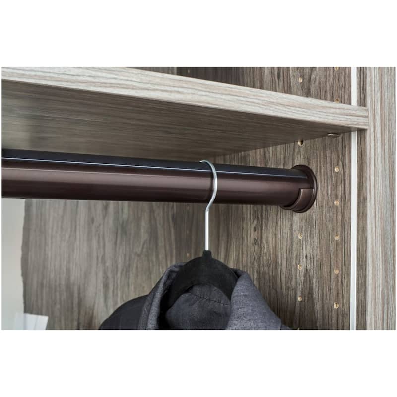 Rev-A-Shelf Sidelines Closet Rod Support End Cap - Pack of 2