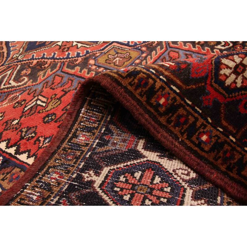 ECARPETGALLERY Hand-knotted Sarabi Red Wool Rug - 6'6 x 9'8