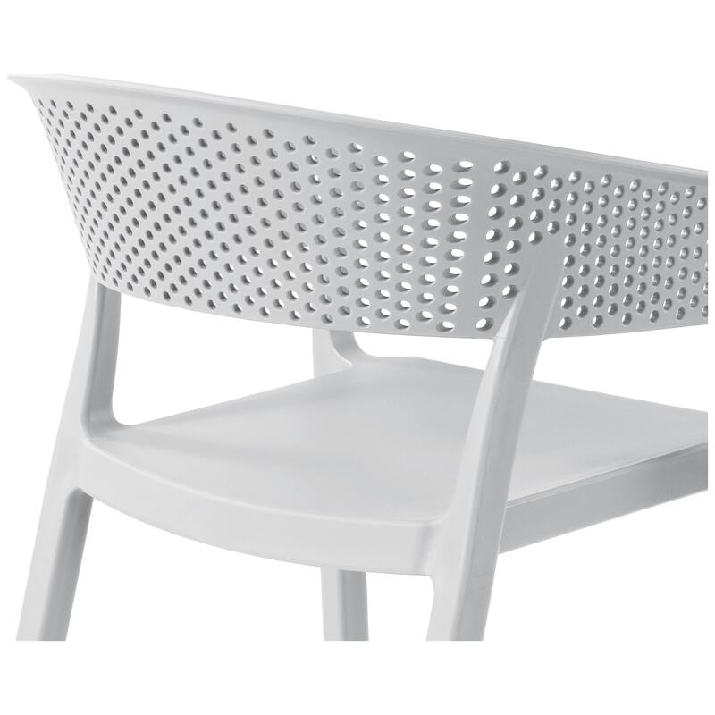 Frond and Form 4-Person Outdoor Square Dining Set