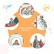 preview thumbnail 24 of 43, Toddler Slide Set, Kids Slide Playset Structure Castle Climber w/Basketball Hoop, Toy Storage Organizer, Kids Climbers Playhouse