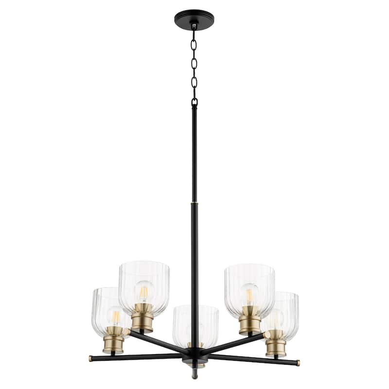 Quorum International Monarch 5 Light 26" Wide Chandelier