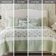 preview thumbnail 58 of 87, Madison Park Vanessa 6 Piece Cotton Percale Quilt Set with Throw Pillows