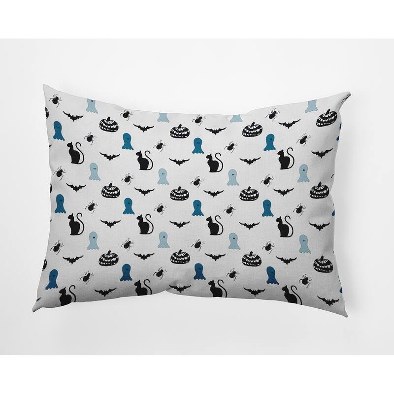 Halloween Critters Accent Pillow - Unreal Teal - 14" x 20"