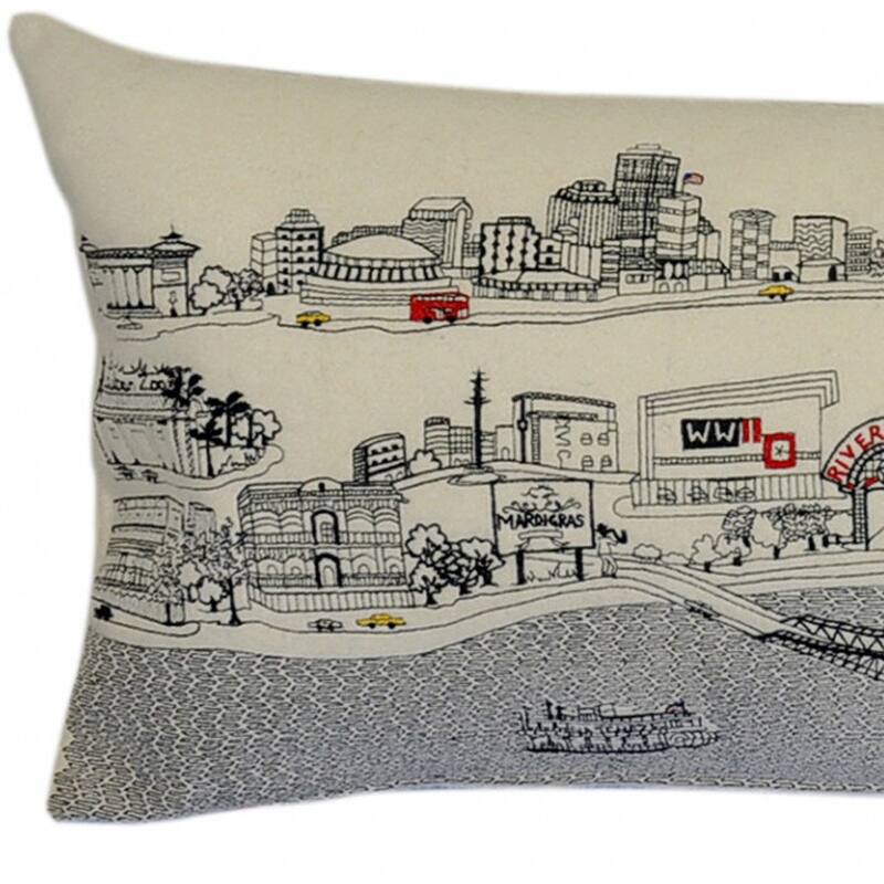 HomeRoots 14" X 35" Cream Wool Lumbar Throw Pillow