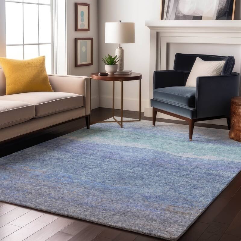 Premium Washable Super Soft Modern Ombre Mayfield Rug