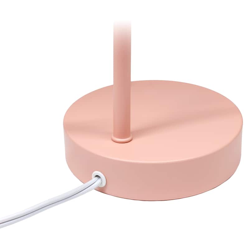 Metal Gooseneck Desk Lamp Adjustable Task Light for Home Office - 7.80 x 5.20 x 15.20 in. (L x W x H)