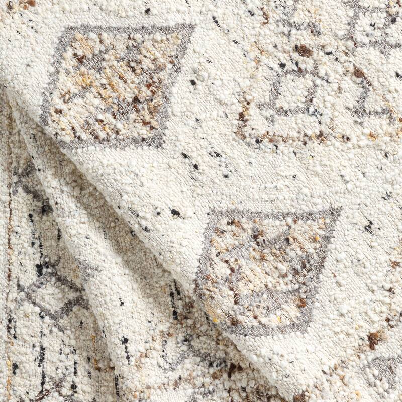 Surya Ishvi Handmade Bohemian Diamond Wool Area Rug