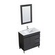preview thumbnail 2 of 3, 32" Single Bathroom Vanity Set with Mirror