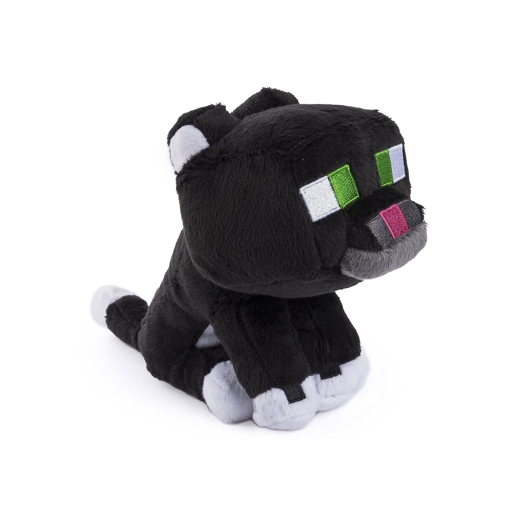 minecraft tuxedo cat plush