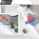preview thumbnail 4 of 34, STYLISH Single Handle Bathroom Faucet - Faucet Height: 5 7/8" | Spout Height: 4 1/16"