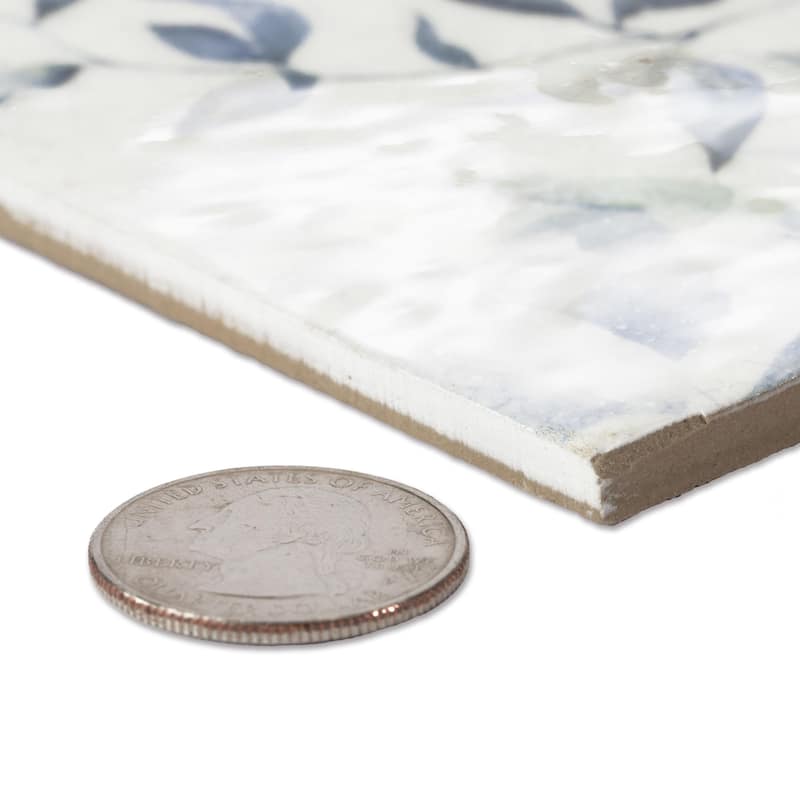 Merola Tile Mayolica Woods 5-7/8" x 5-7/8" Ceramic Wall Tile