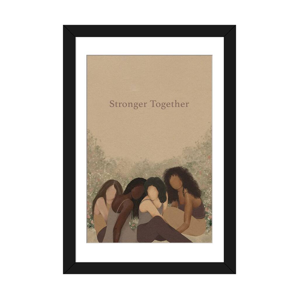 iCanvas "Stronger Together" by Helina Ekanem