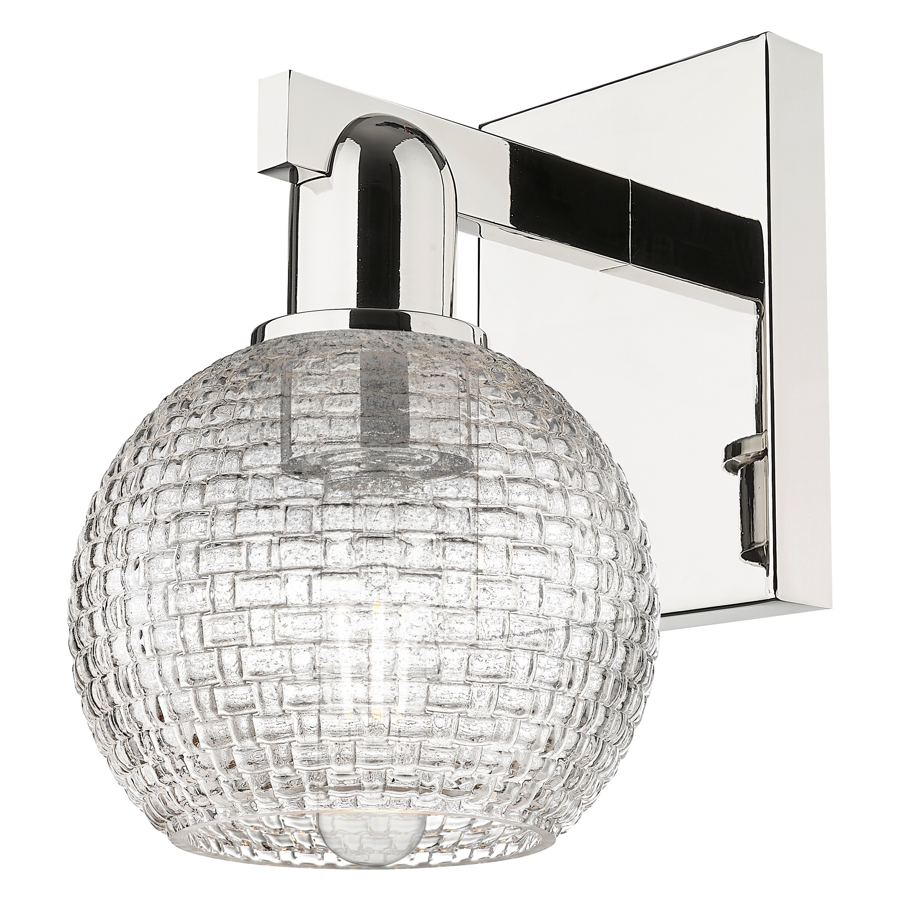 Innovations Lighting Endless Possibilities Arcadia - Athens - 1 Light 6" Basketweave Sconce