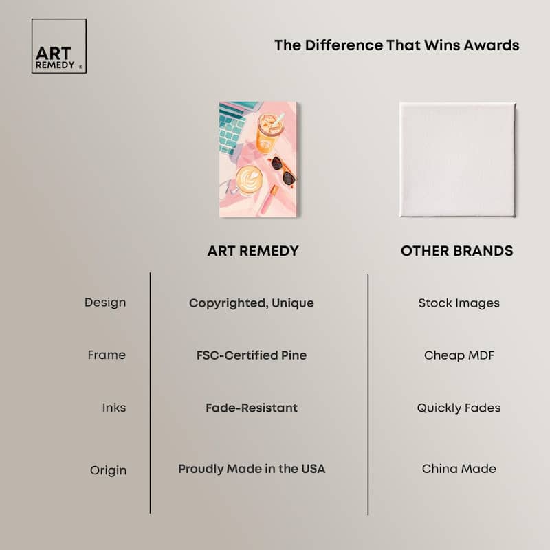 Summer Studies Canvas by Art Remedy, Gallery Wrapped