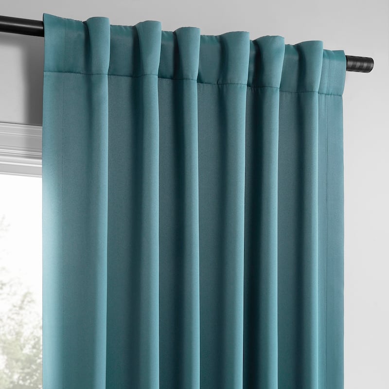 Exclusive Fabrics Room Darkening Curtains for Bedroom & Living Room Curtains - Window Drapes (2 Panels).